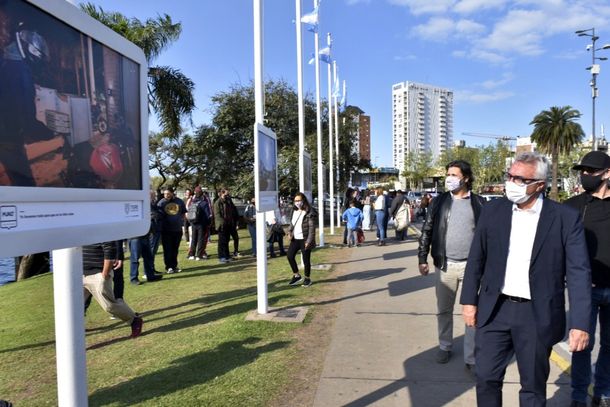 Tigre: inauguraron la muestra fotográfica Héroes Esenciales