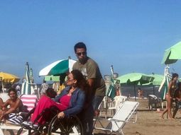 Gabriela Michetti está en Cariló