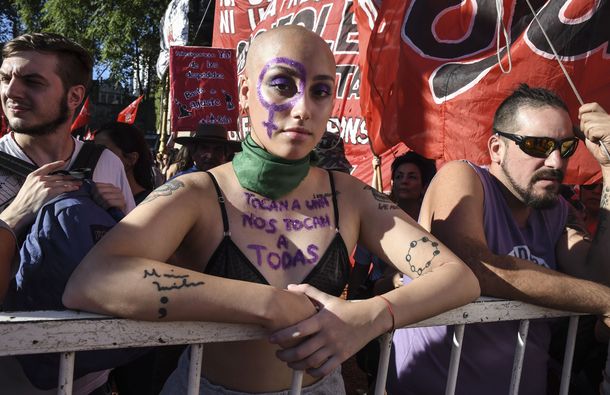 Las mejores fotos de la marcha por el Día Internacional de la Mujer