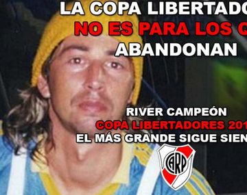 Los afiches del Campeón: cargadas hacia Boca y El Panadero