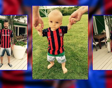 Tinelli y sus cuervitos presentaron la nueva camiseta de San Lorenzo