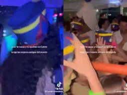 Viral: su apellido es Cabral y sus amigas decidieron sorprenderla con la Marcha de San Lorenzo en su boda Viral: su apellido es Cabral y sus amigas decidieron sorprenderla con la Marcha de San Lorenzo en su boda