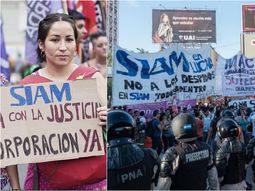 Alejandra lucha contra un ambiente patriarcal y por el trabajo de sus compañeros