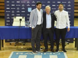 Diego Milito, Víctor Blanco y Chacho Coudet Diego Milito, Víctor Blanco y Chacho Coudet