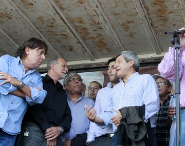 Pablo Micheli confirmó su apoyo al paro de camioneros