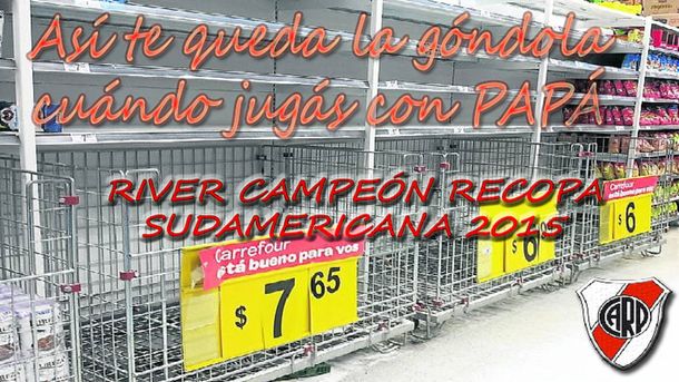 Con estos afiches los hinchas de River festejan en las redes sociales