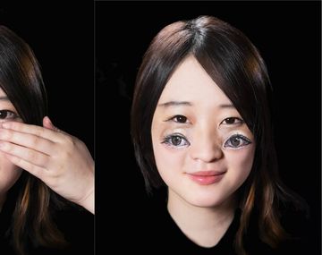 Despega su cabeza del cuello