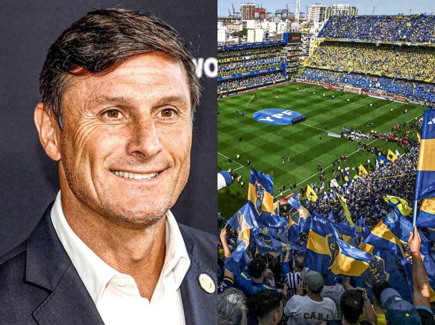 Javier Zanetti recordó su primer partido en La Bombonera: Realmente se mueve