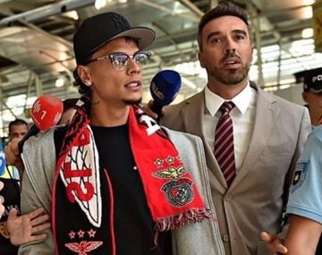 La frase de Richard Ríos al llega a Benfica sobre su cruce con Otamendi