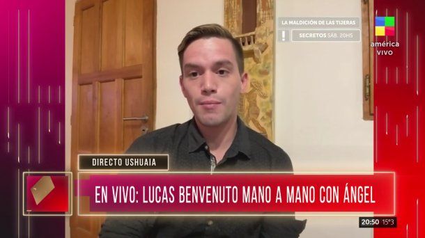 Lucas Benvenuto en LAM: Denuncié abusos desde muy chico y mi familia no me creía