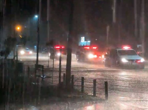 Se esperan lluvias fuertes.