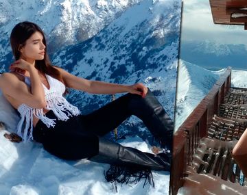 FOTOS: el destape de Eva de Dominici en Bariloche