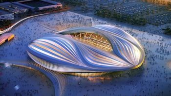 un polemico estadio para qatar 2022 con forma de vagina un polemico estadio para qatar 2022 con forma de vagina