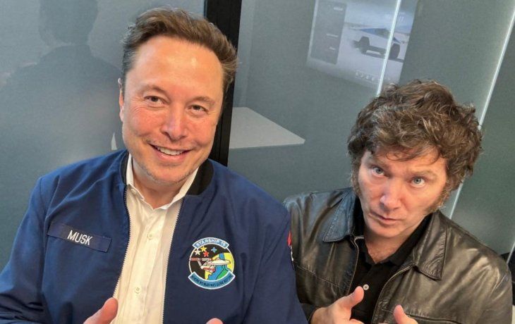 Javier Milei vuelve a encontrarse con Elon Musk