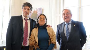 La gobernadora de Catamarca, Lucía Corpacci La gobernadora de Catamarca, Lucía Corpacci