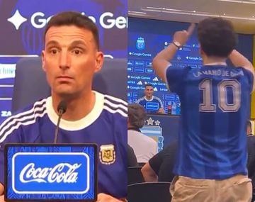 Sorpresa en conferencia: el momento inesperado que descolocó a Scaloni tras la goleada