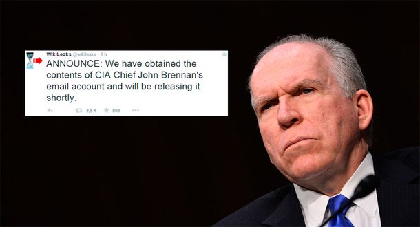 WikiLeaks lo hizo de nuevo: tiene el mail de jefe de la CIA