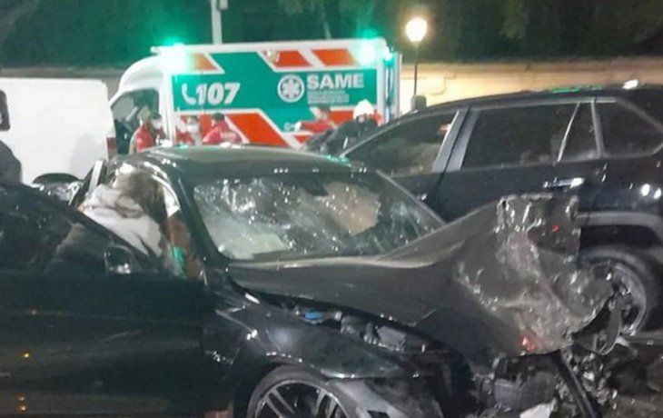Murió una adolescente de 15 años por el choque múltiple frente al hipódromo Murió una adolescente de 15 años por el choque múltiple frente al hipódromo