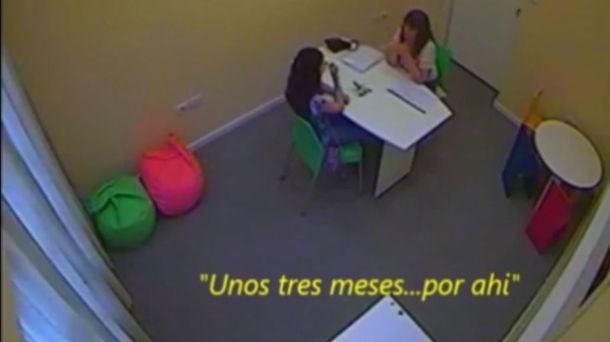 Así fue la Cámara Gesell que realizó la psicóloga