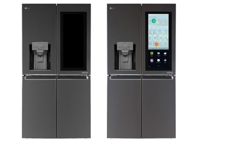 LG presentó su heladera inteligente en el CES 2017