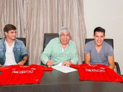 se termino la novela del rojo: toledo y tagliafico ya son jugadores del club se termino la novela del rojo: toledo y tagliafico ya son jugadores del club