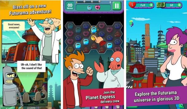 Vuelve Futurama y se convierte en un videojuego para móviles