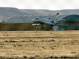 tras la falla en el tango 01, cristina llego a el calafate en jet privado tras la falla en el tango 01, cristina llego a el calafate en jet privado