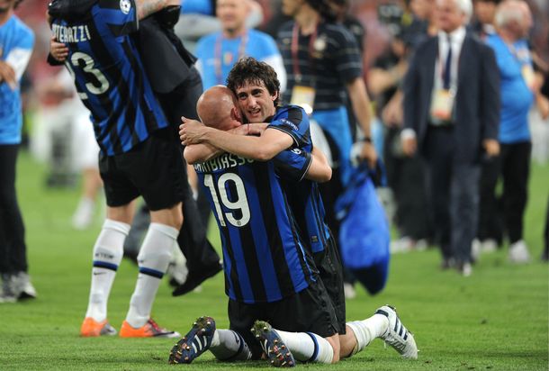 A diez años del Inter campeón de la Champions League con cuatro argentinos
