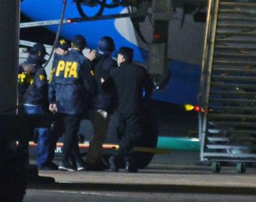 Así comenzó el traslado de Carlos Zannini