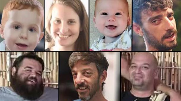 Los siete argentinos que permanecen secuestrados por Hamas Los siete argentinos que permanecen secuestrados por Hamas