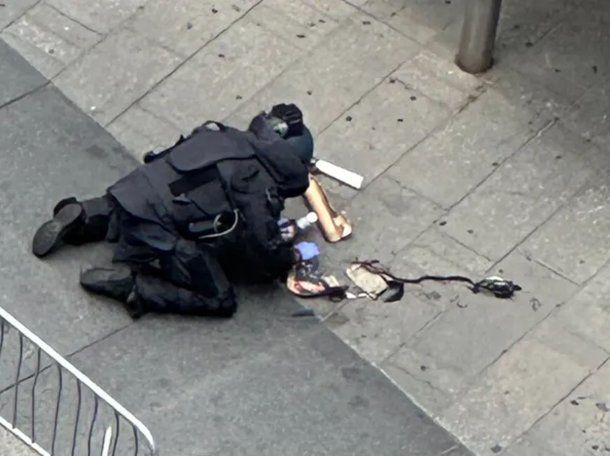 Terrorismo psicológico en Nueva York: evacuaron Times Square por una amenaza de bomba