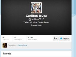 el que faltaba: carlitos tevez ya tiene su cuenta de twitter el que faltaba: carlitos tevez ya tiene su cuenta de twitter