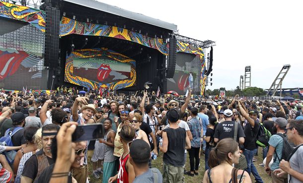 Las fotos del histórico show de los Rolling Stones en Cuba