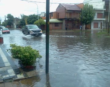Así quedó un barrio de Avellaneda tras las lluvias