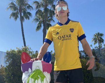 Haaland hace explotar el mundo Boca: la foto que publicó