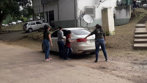 La mujer y su hijo fueron rescatados esta semana