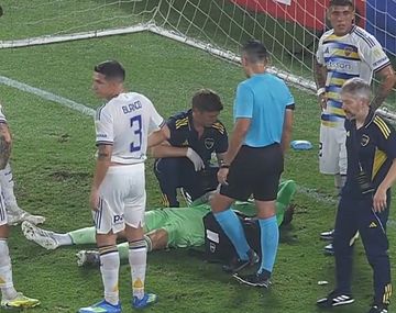 Brey se retiró lesionado y crece la preocupación en Boca: qué le pasó