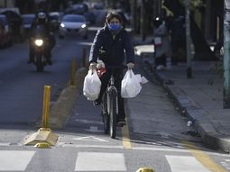 Otro día muy frío pero a pleno sol en la Ciudad