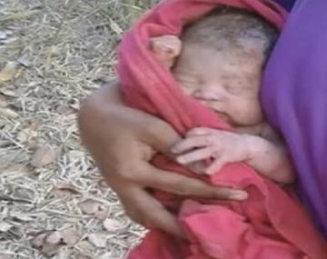 Un bebé fue apuñalado 14 veces y enterrado vivo