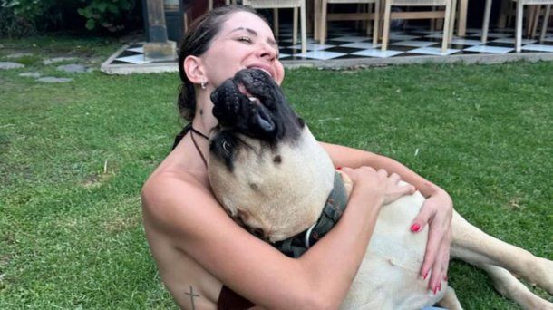 La China Suárez perdió a uno de sus perros y casi muere ahogado: Está bien
