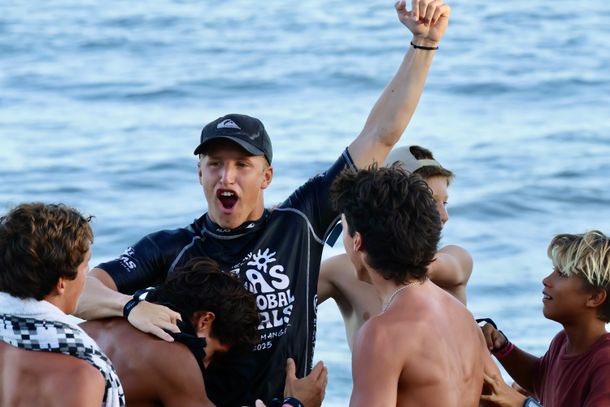 Thiago Passeri, subcampeón mundial de surf: sueña con ser el primer argentino en la NBA de su deporte