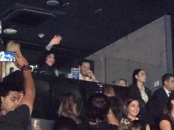 Javier Milei, presente en el recital de Andrés Calamaro