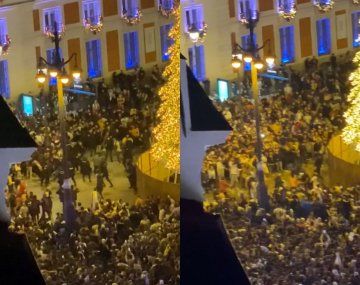 Madrid: tres detenidos en el festejo de los hinchas argentinos por el campeonato mundial
