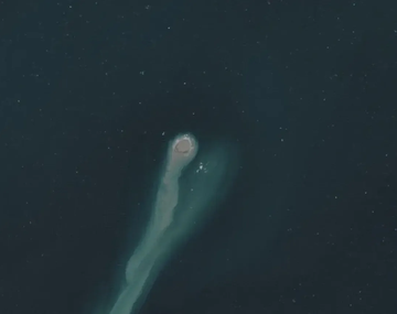 La NASA reveló la isla fantasma que está a punto de desaparecer