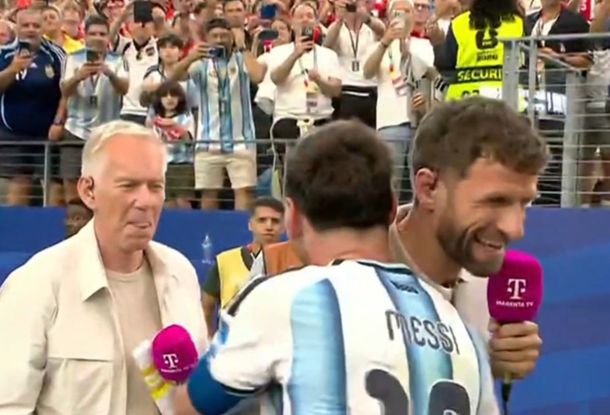 Converso: Thomas Müller eligió entre Messi y Cristiano Ronaldo y explicó el motivo