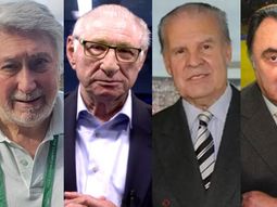 Emotivo homenaje a Araujo, Julio Ricardo, Cherquis Bialo y Salatino en los MF de Portales Web