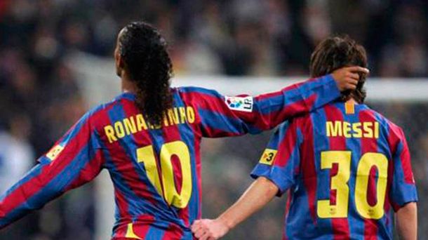 Se cumplen 10 años del primer gol de Messi para el Barcelona: miralo