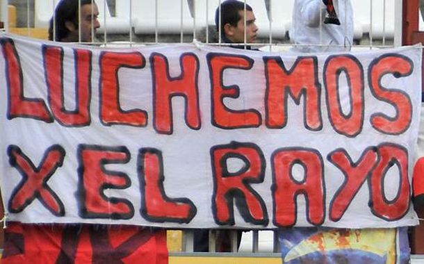 Los hinchas del equipo del Chori Domínguez realizarán un paro