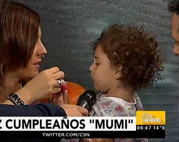 La sorpresa a Mumi Mendoza por su cumpleaños.