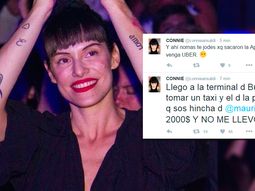 Un taxista no quiso llevar a Connie Ansaldi por su ideología política